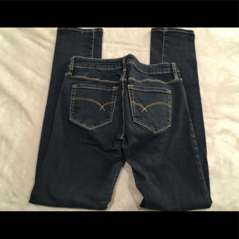 BULLHEAD JEANS Dark Skinny Leg Womens Jeans S9